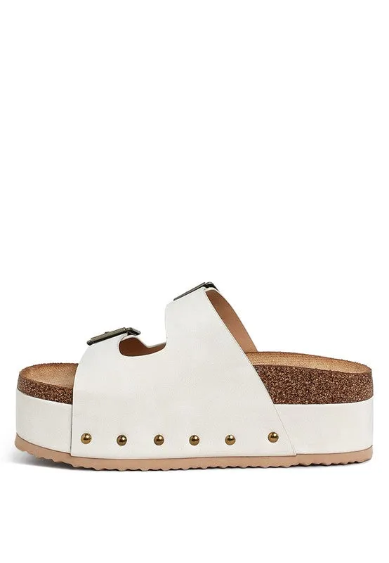 Faux Leather Slip Ons