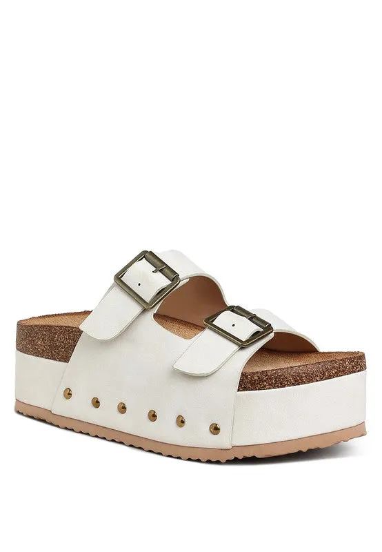 Faux Leather Slip Ons
