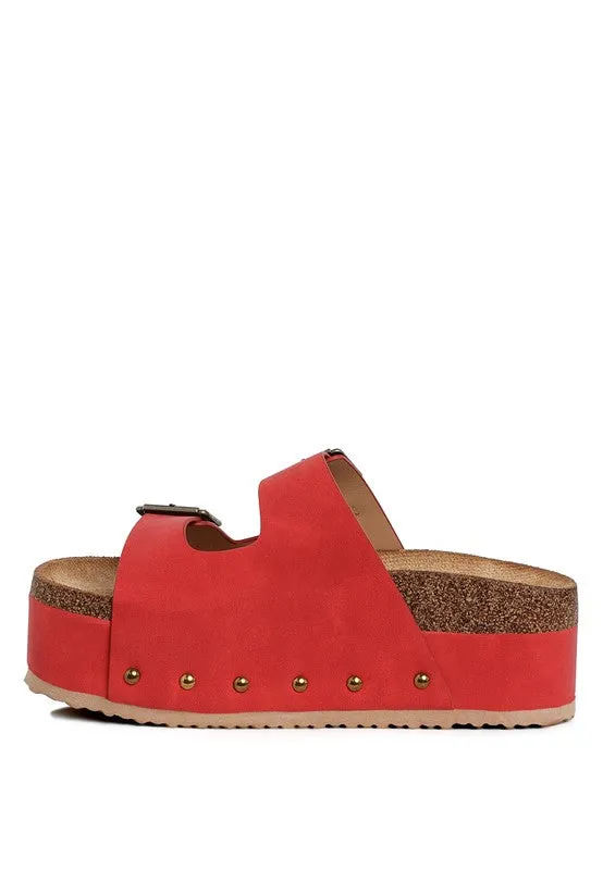 Faux Leather Slip Ons