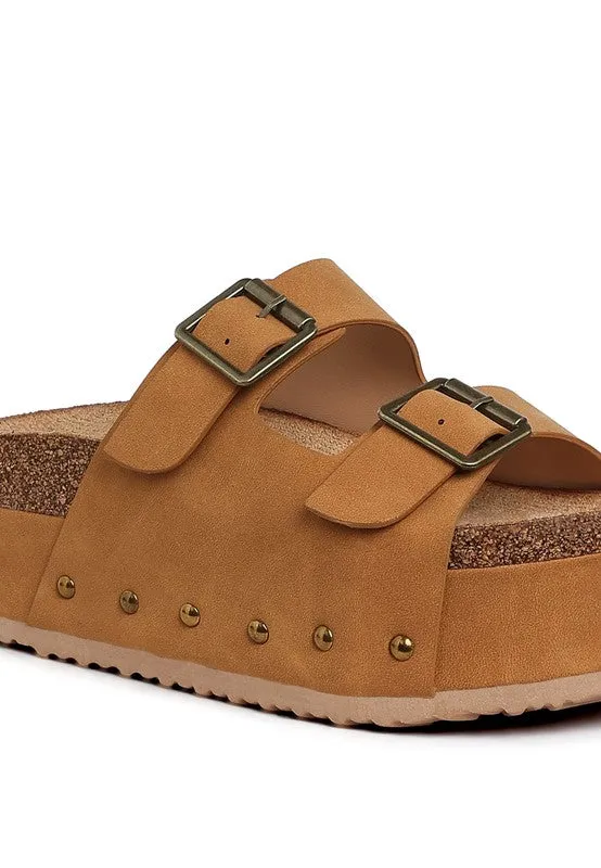 Faux Leather Slip Ons
