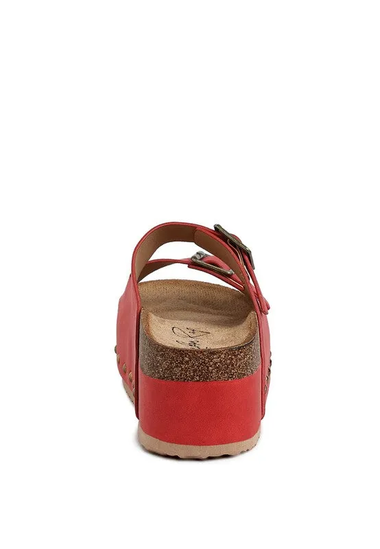 Faux Leather Slip Ons