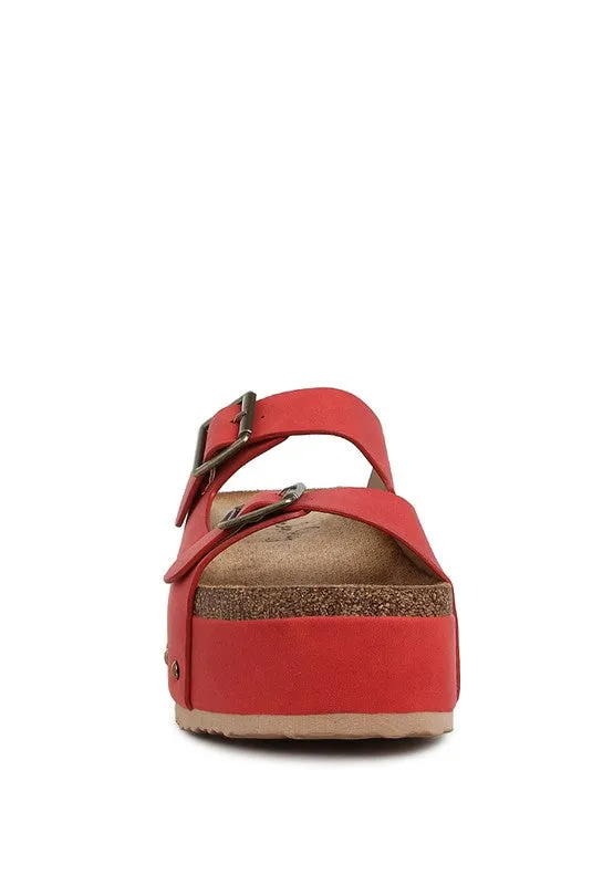Faux Leather Slip Ons