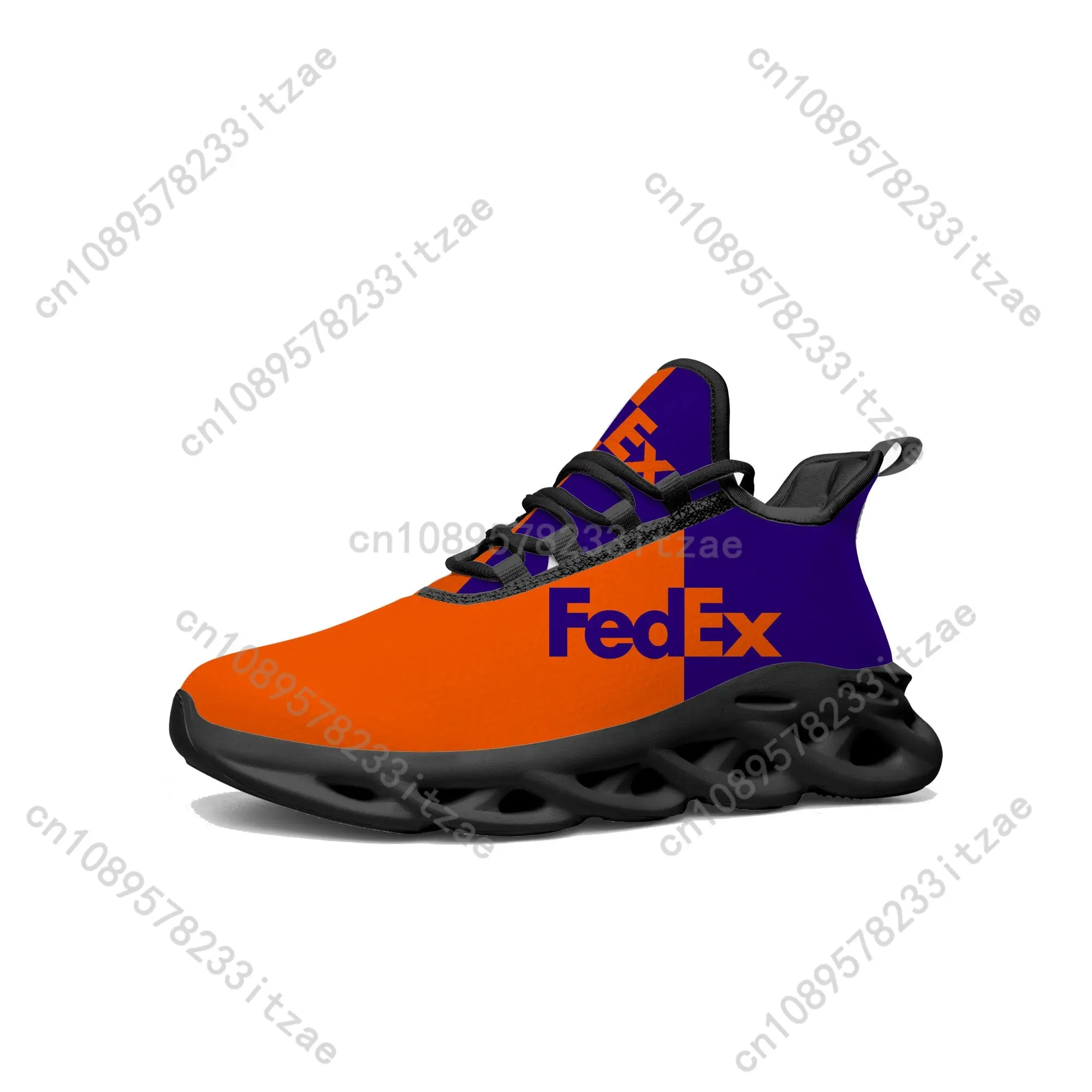 FedEx Flats Sneakers - High-Quality Custom-Made Sports Shoes for Men & Women