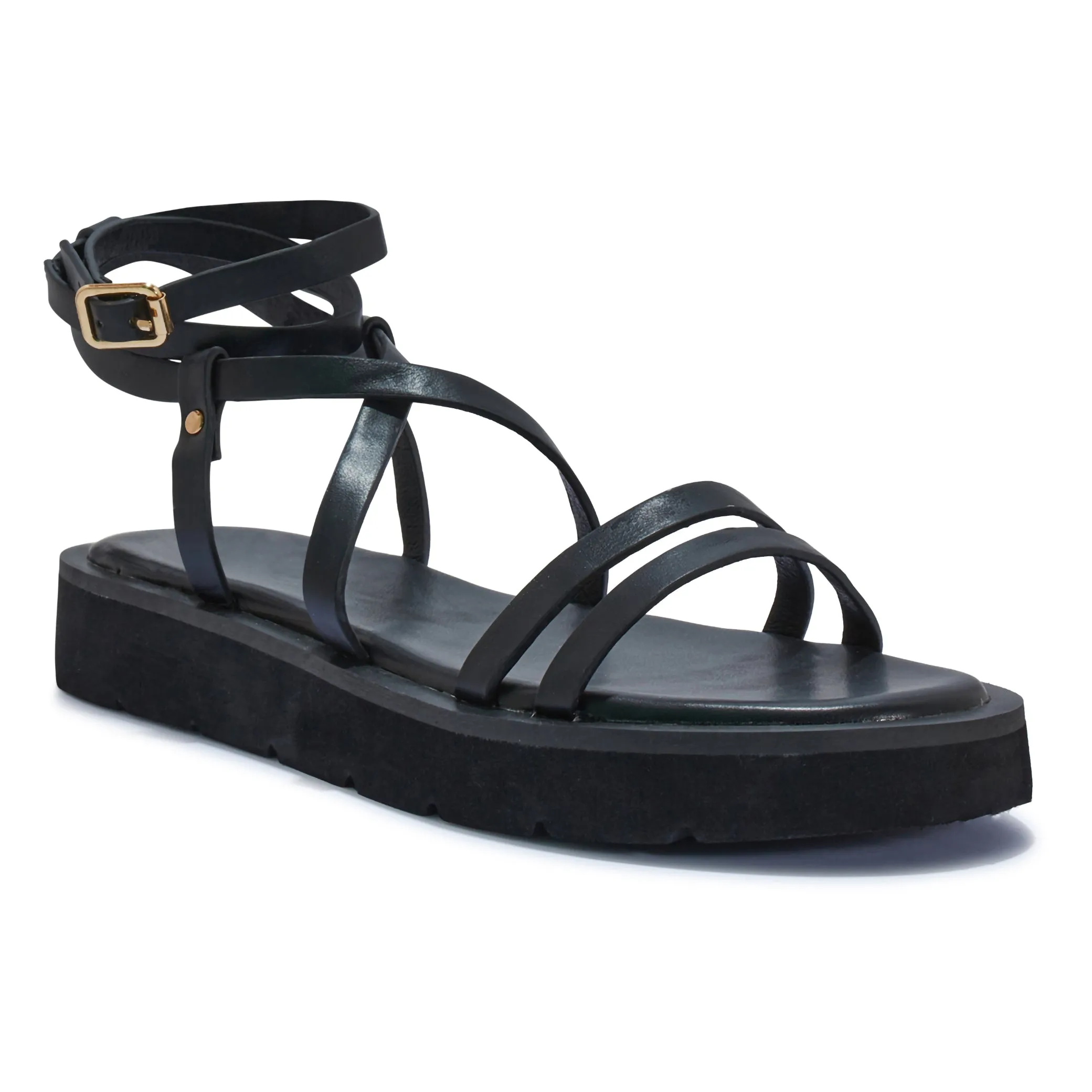 FERN2 STRAPPY BARELY THERE FLATFROM SANDAL