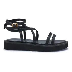 FERN2 STRAPPY BARELY THERE FLATFROM SANDAL