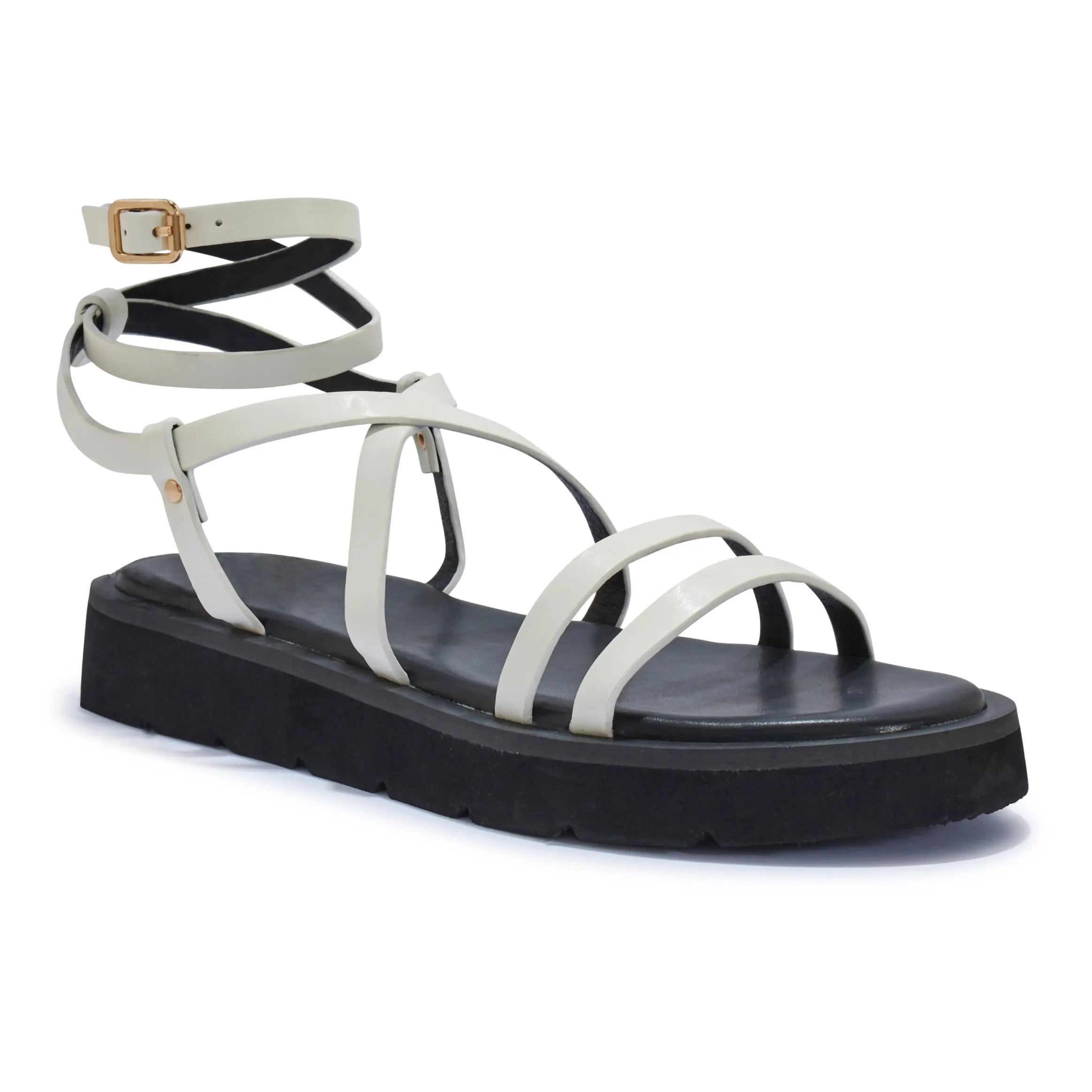 FERN2 STRAPPY BARELY THERE FLATFROM SANDAL