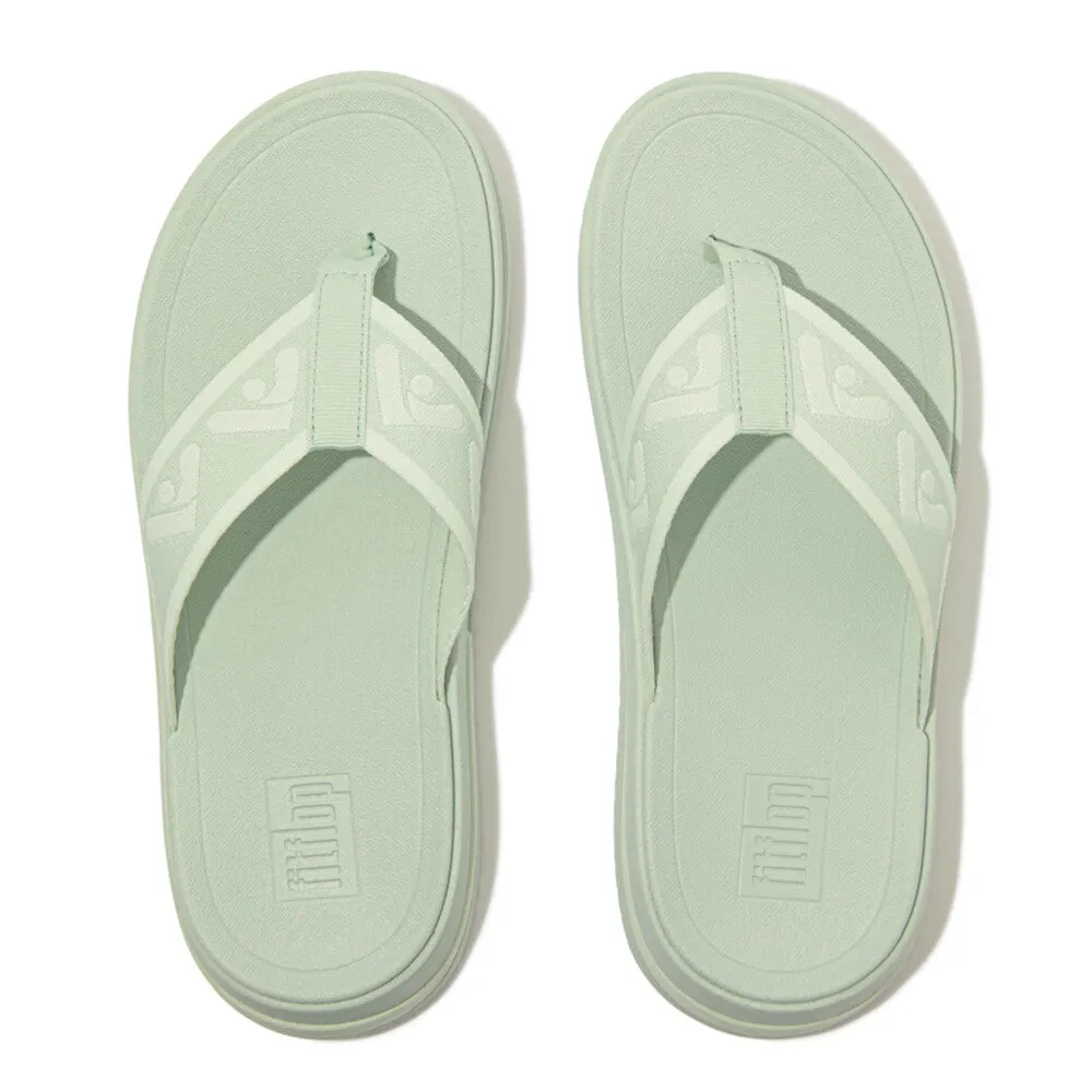 Fitflop Surff Webbing Toe Post Sandals Sage Brush