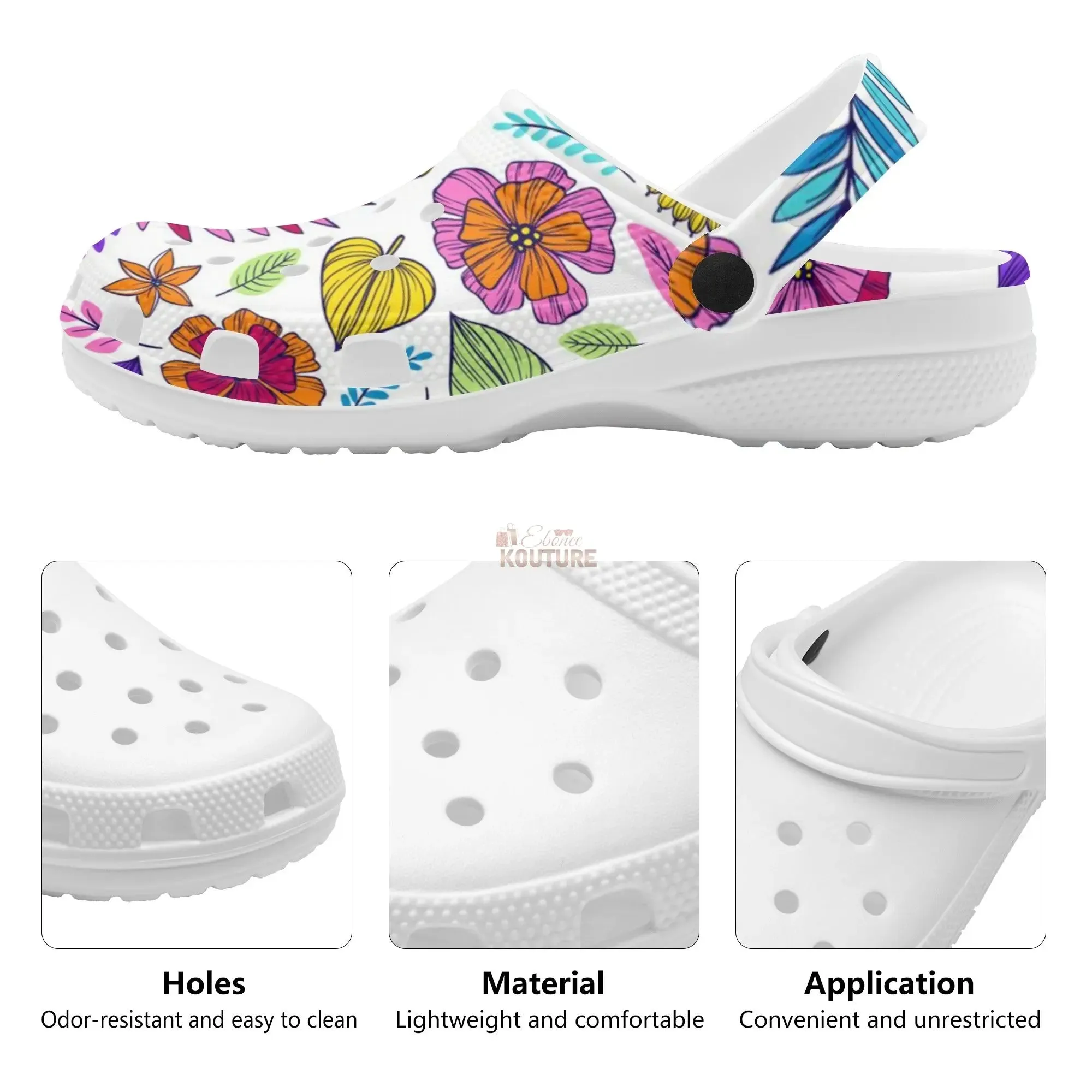 Floral Kiss Crocs