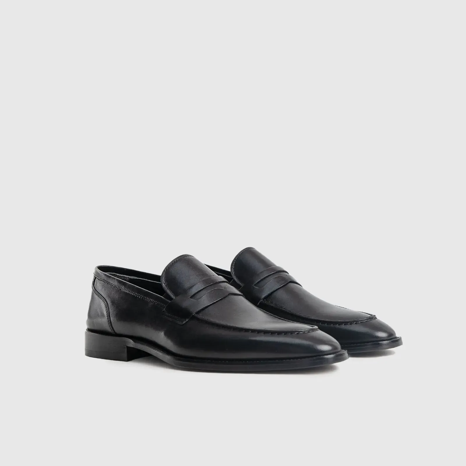 Florsheim Manisa Penny Slip on Black  3-86
