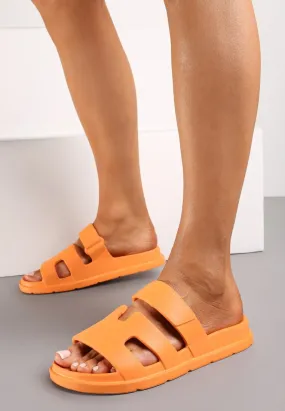 Foam Pool Flip-Flops -Orange