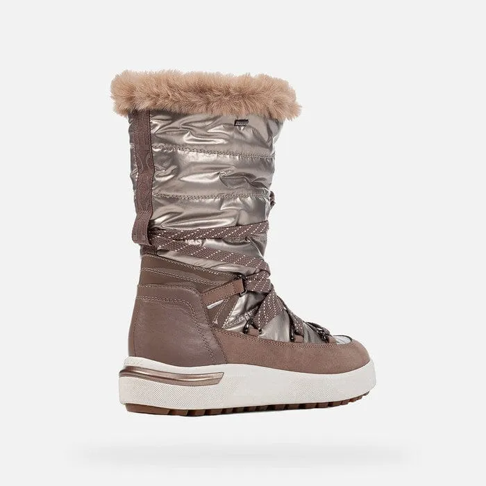 GEOX Women D Dalyla Dark Beige
