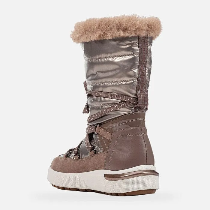 GEOX Women D Dalyla Dark Beige