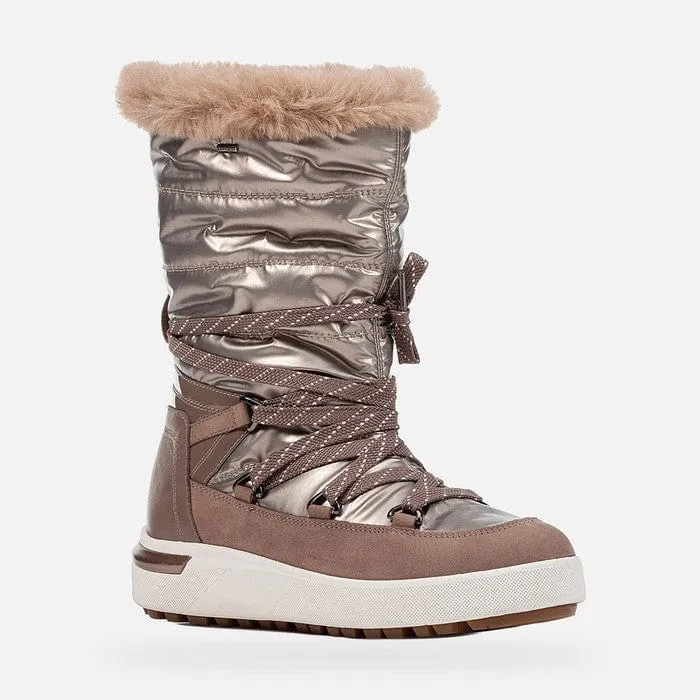 GEOX Women D Dalyla Dark Beige