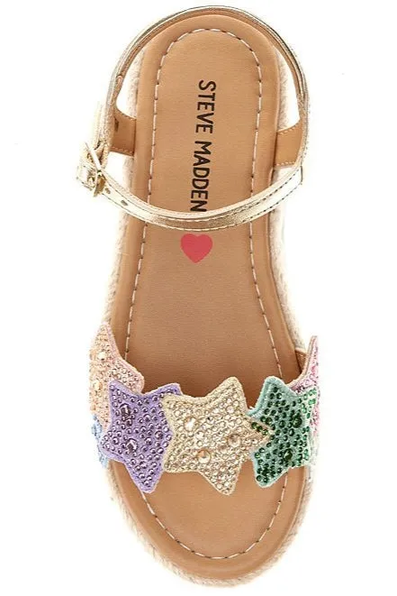 girls multi stars sandal
