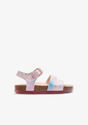 Glitter Hearts Buckle Bio Sandals