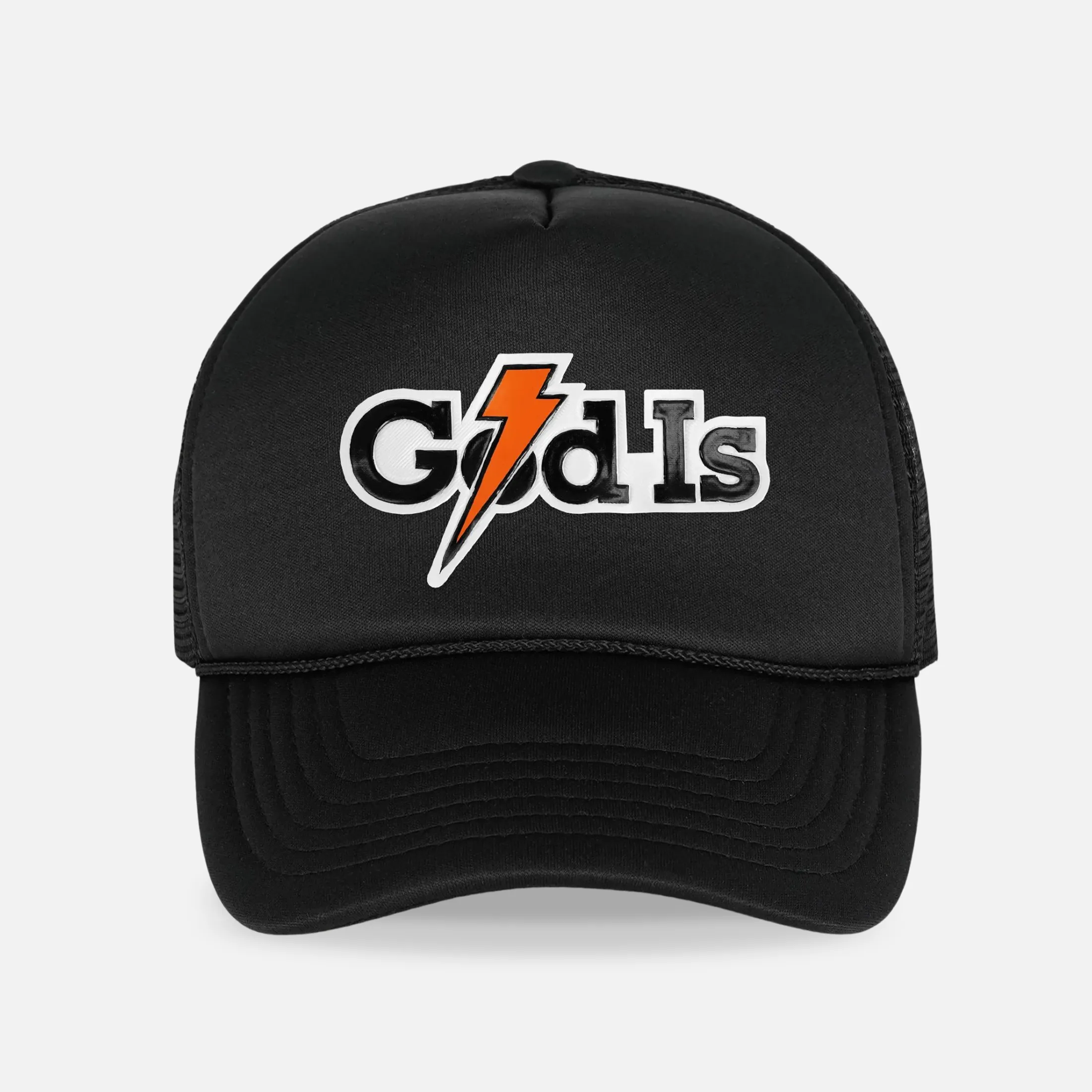 God Is Patch Trucker Hat