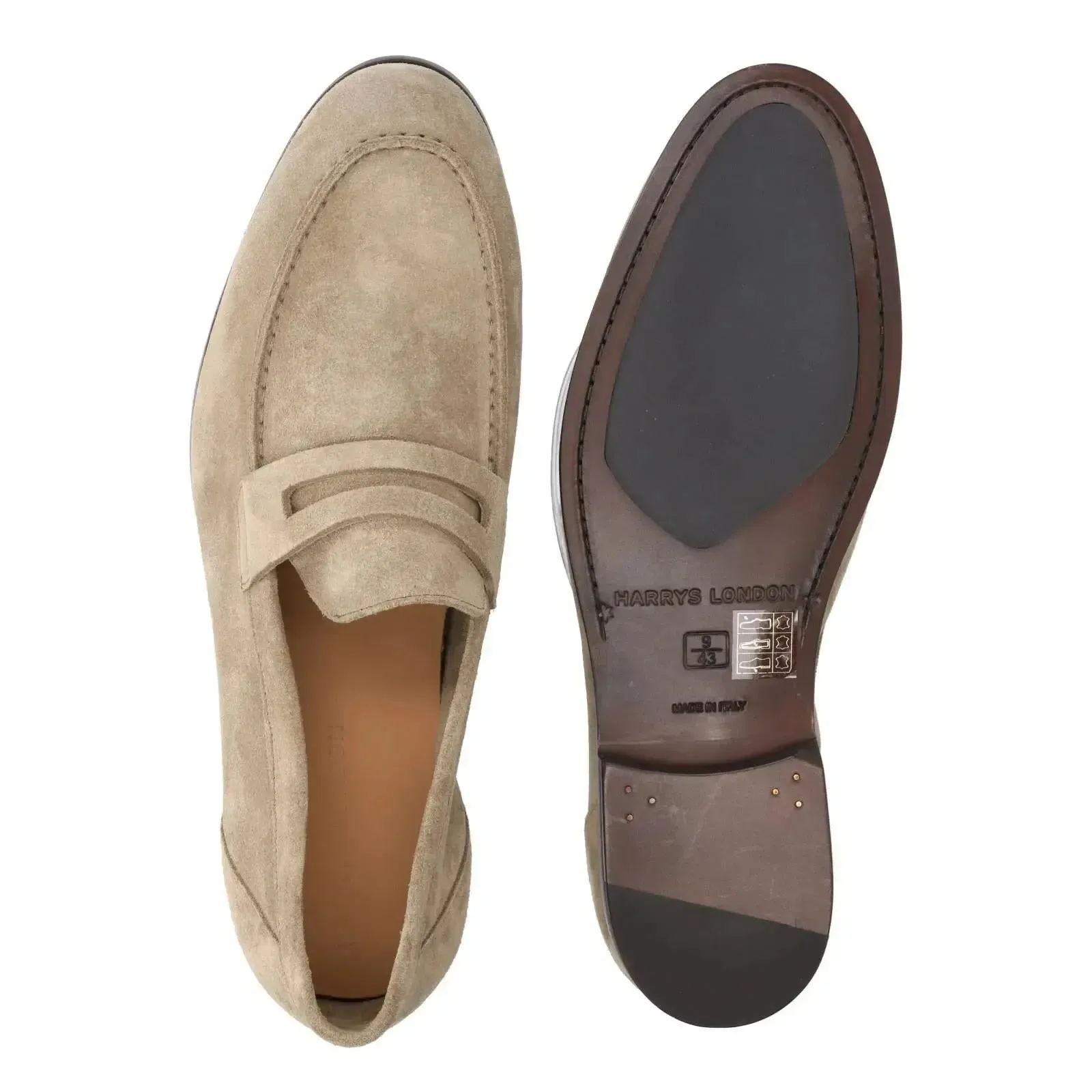 Harrys Of London William Suede Shoe Lead