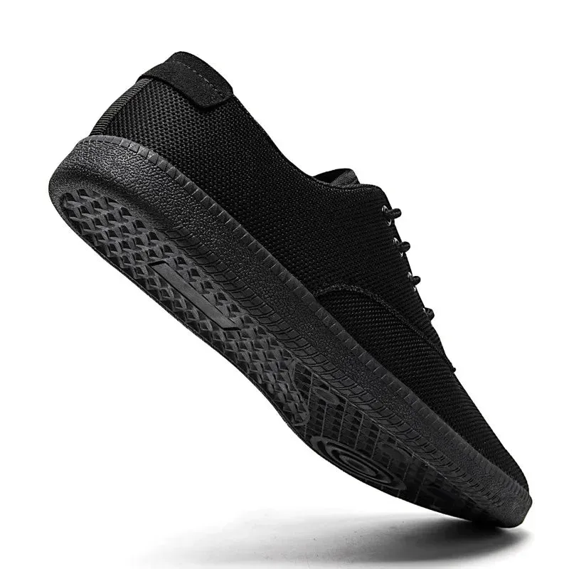 Hnzxzm Running Shoes for Men Outdoor Anti Slip Casual Gym Sneakers Comfortable Flat Shoe Ultralight Breathable Footwear Tenis