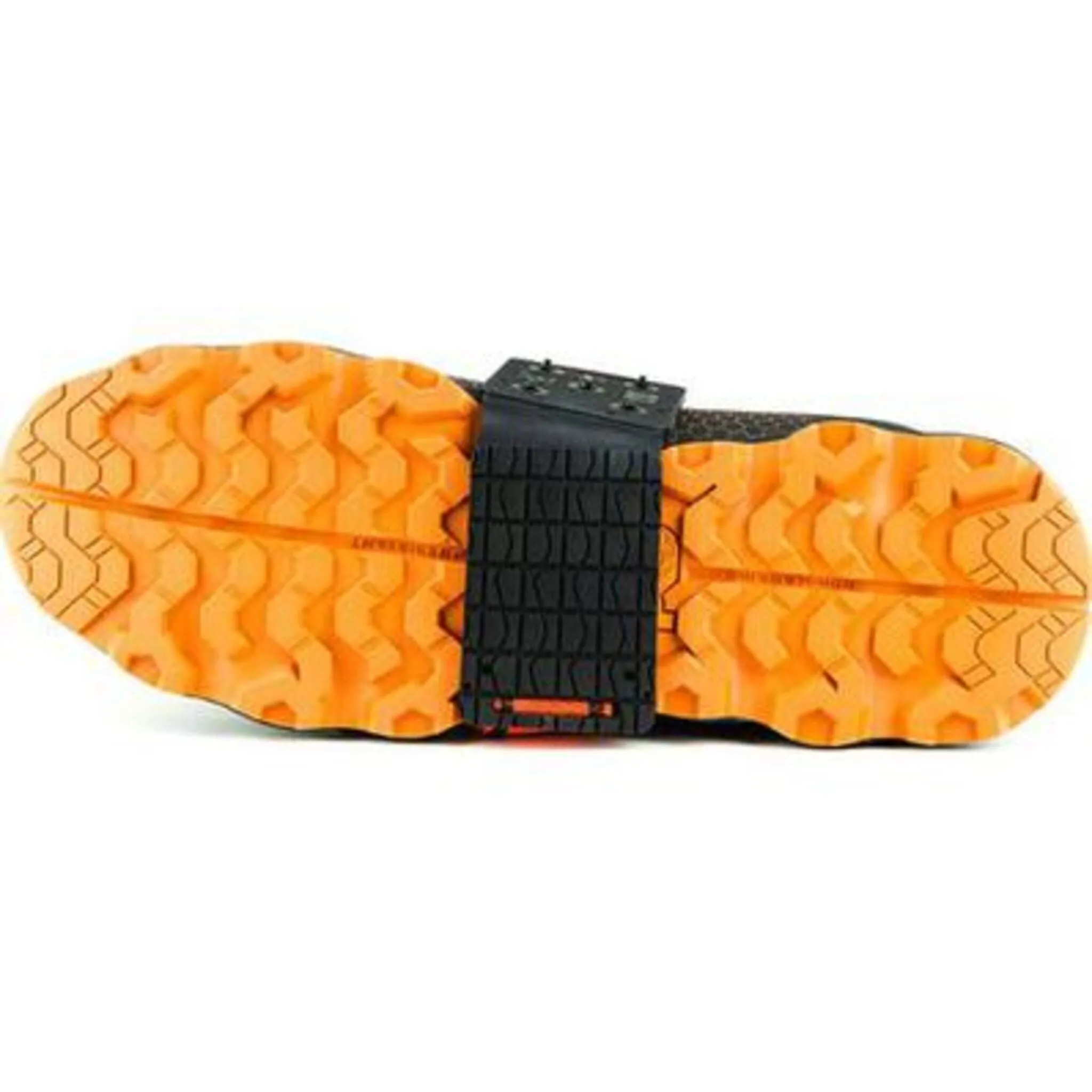 K1 Series Ice Cleat Mid-Sole Slim Profile For Safety & Athletic Shoes Black One Size