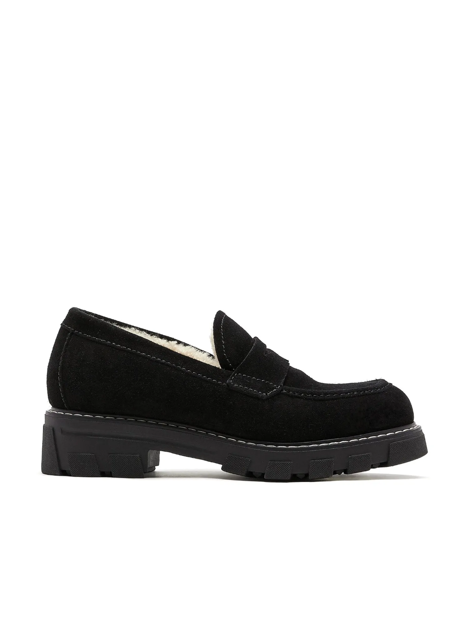 La Canadienne Darcy Suede Shearling Lined