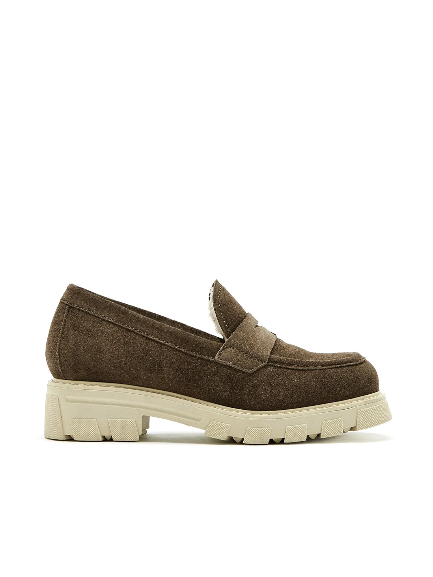 La Canadienne Darcy Suede Shearling Lined