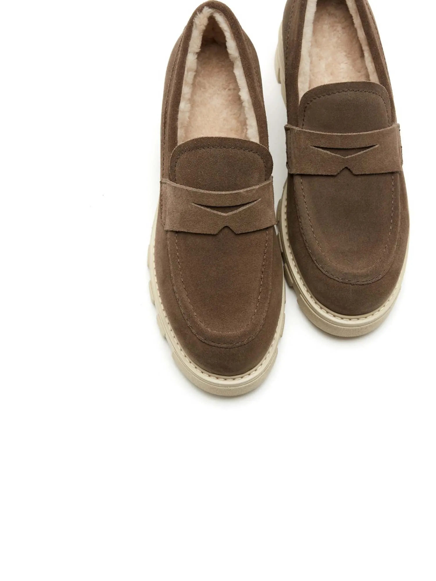 La Canadienne Darcy Suede Shearling Lined
