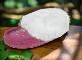 Ladies Moccasins -Laurentian Chief Moccasins Fuchsia