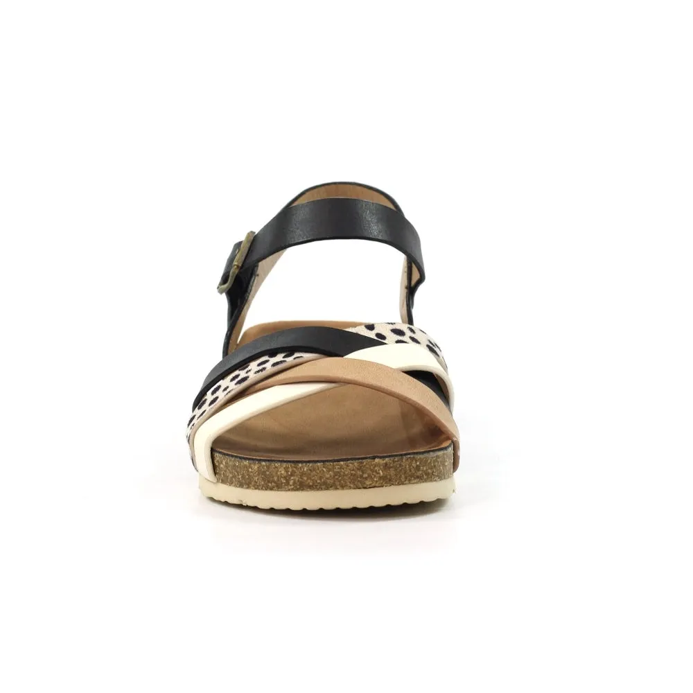 Lunar  Selina Sandal in Black