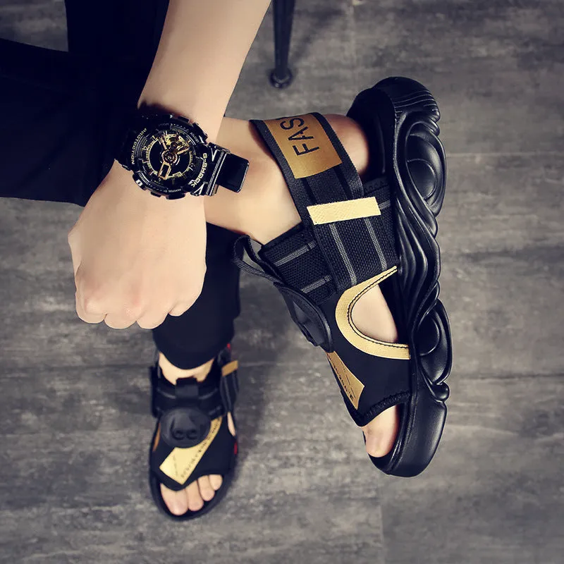 Men Beach Shoes Men's Sandals Outdoor Non-Slip Beach Shoes