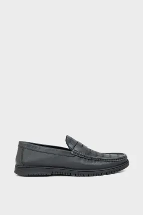 Men Casual Moccasin MC4013-Black