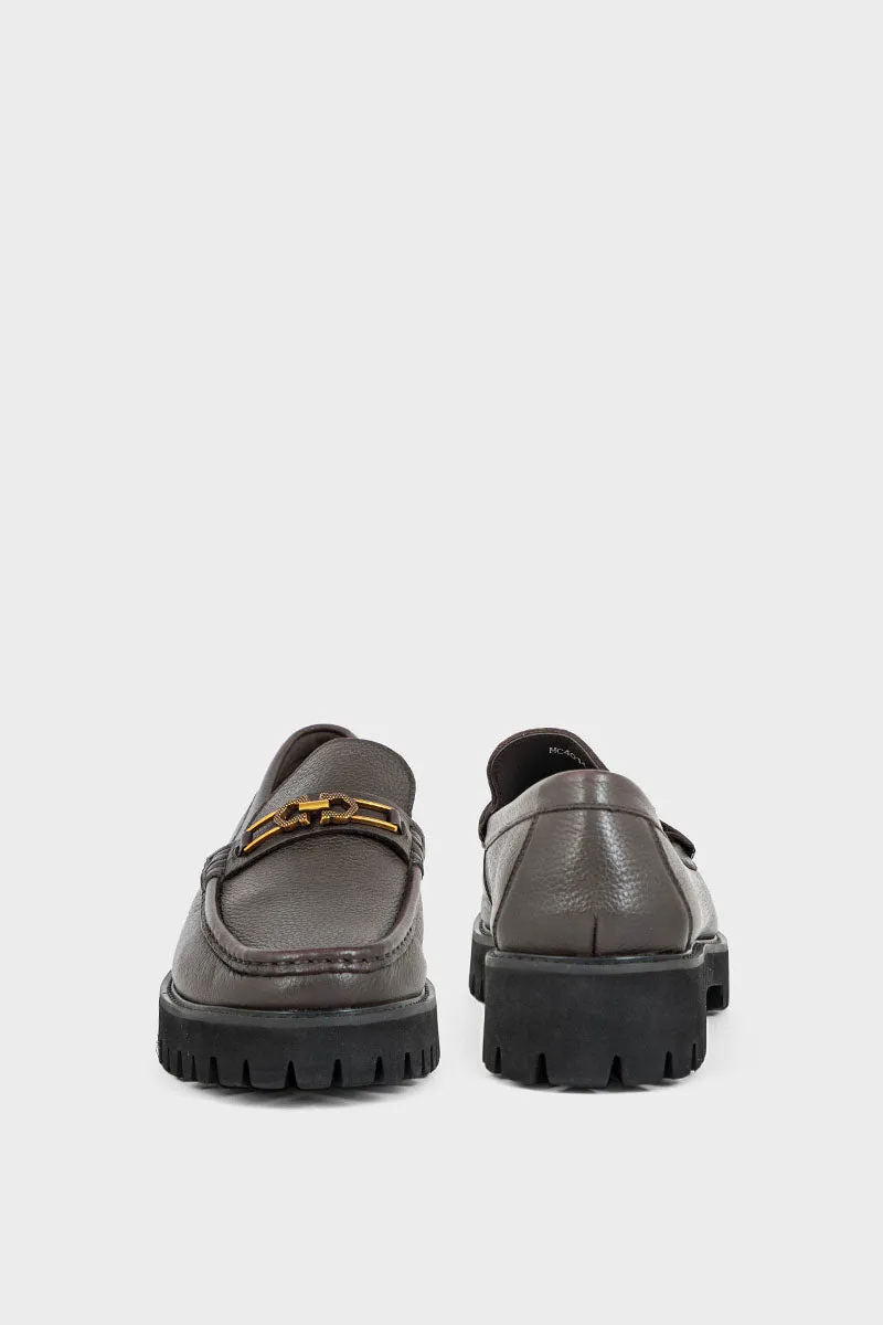 Men Casual Moccasin MC4014-Brown