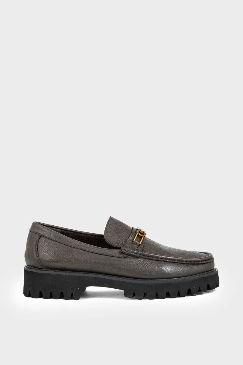 Men Casual Moccasin MC4014-Brown