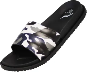NORTY Mens 8-13 Grey Camo Sandal 11523