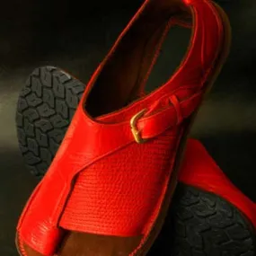 Open Toe Buckle Walking Sandals