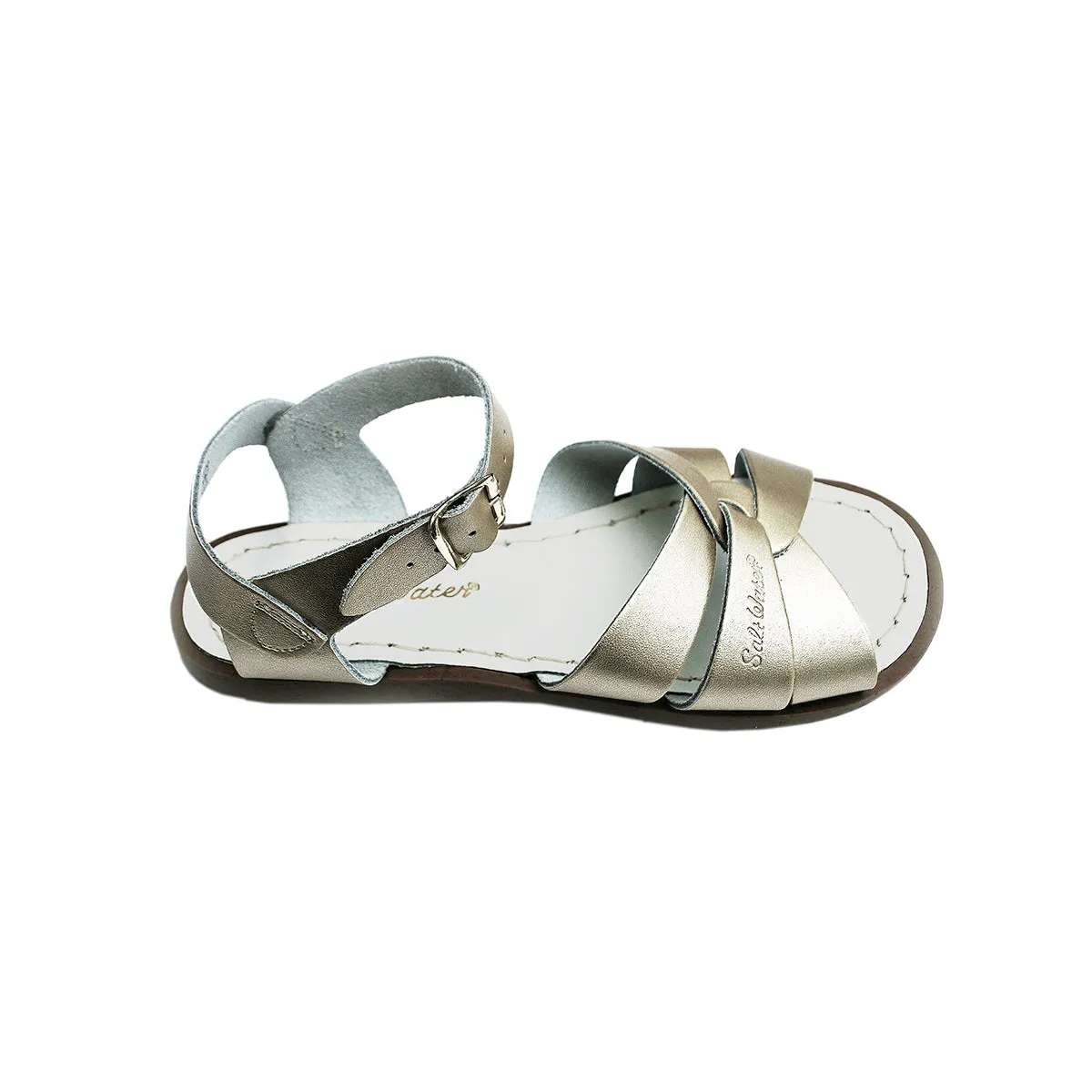 Original Sandals in Gold by Salt-Water - Last Ones In Stock - SS 5-8 / EUR 22-24
