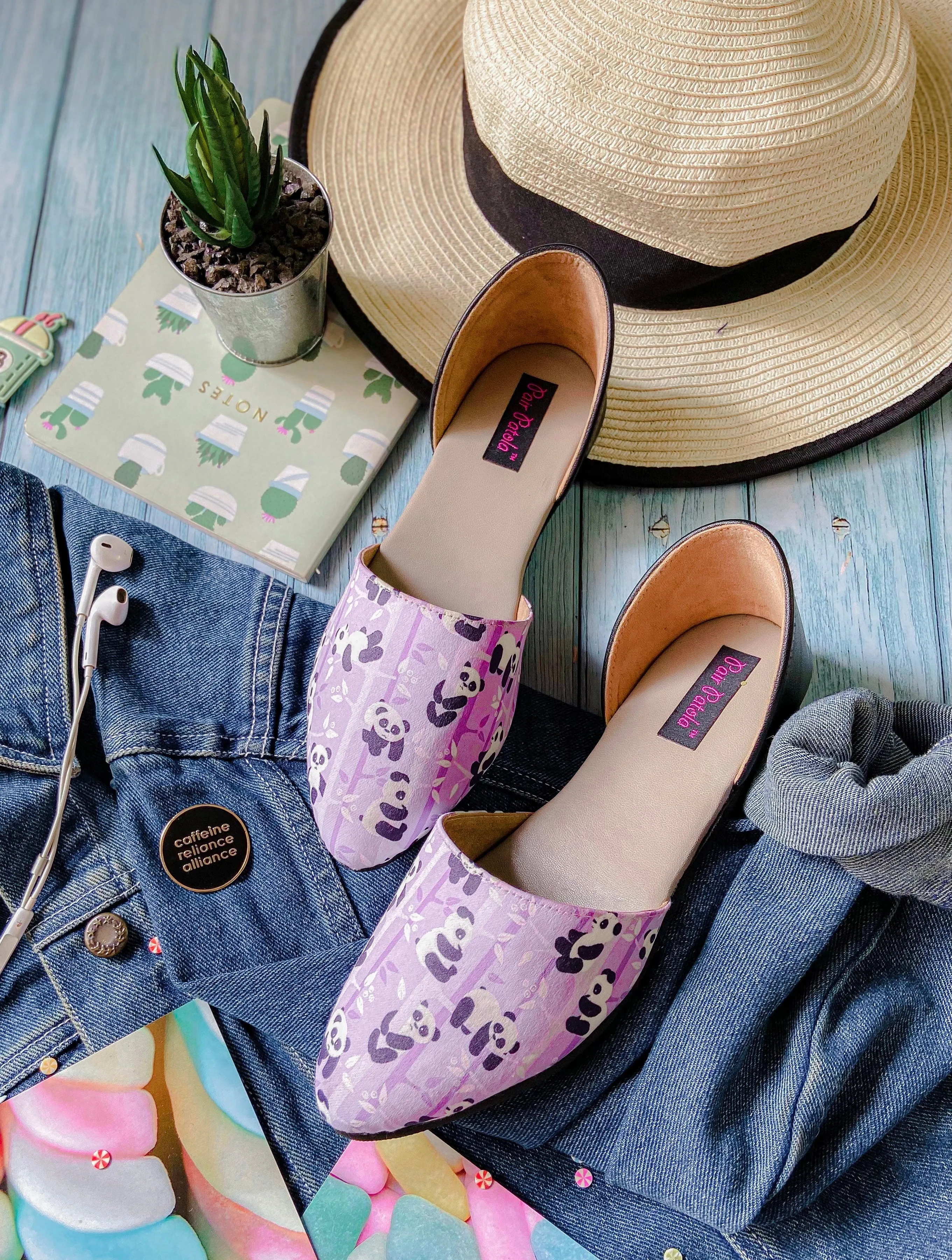 Panda Triumph Slip Ons