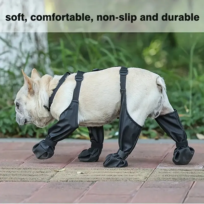 PawGuard French Bulldog Footwear Soft and Stylish Paws Protector