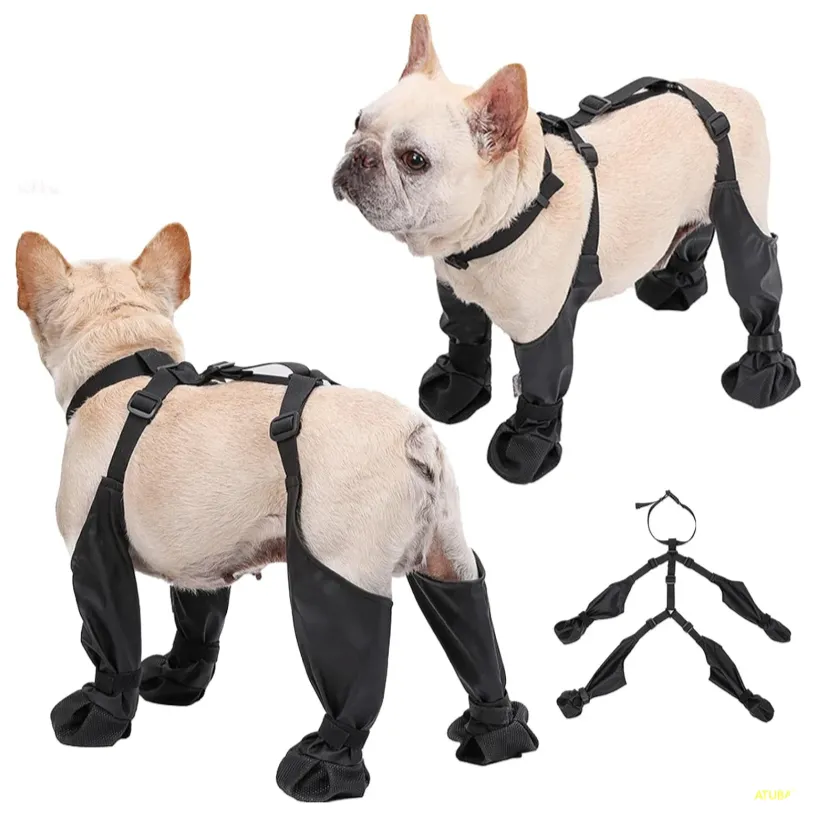 PawGuard French Bulldog Footwear Soft and Stylish Paws Protector