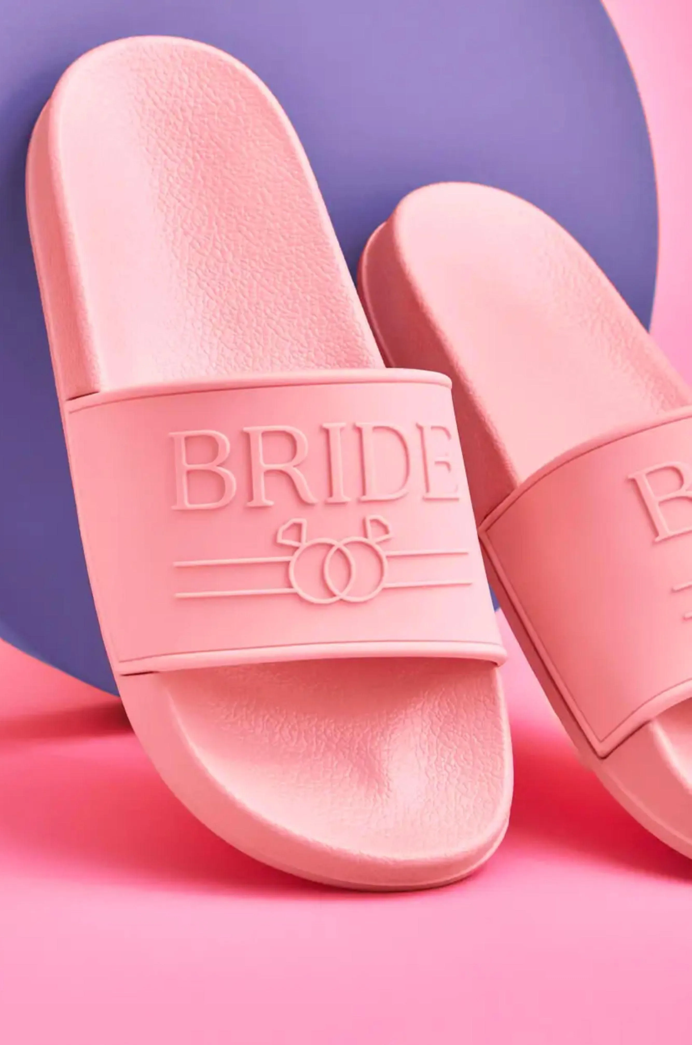 Pink Bride To Be Beach Sandals