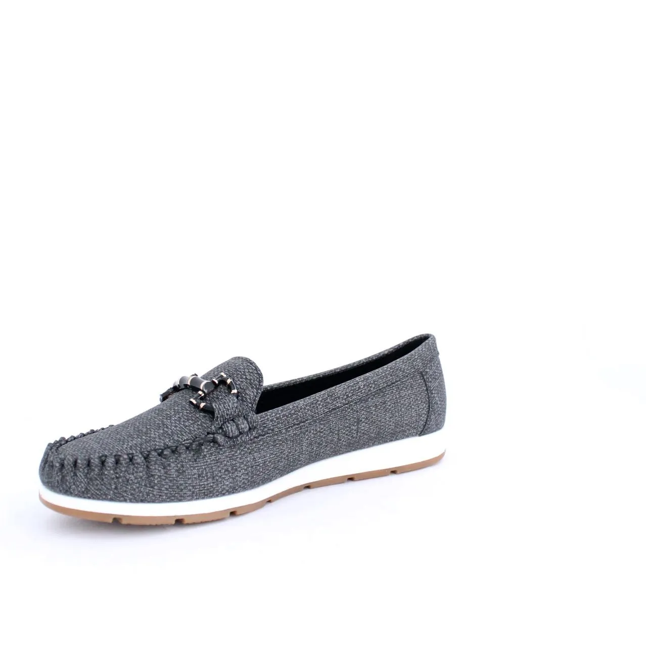 RAFFIA MOCCASINS-FLAT-BLACK