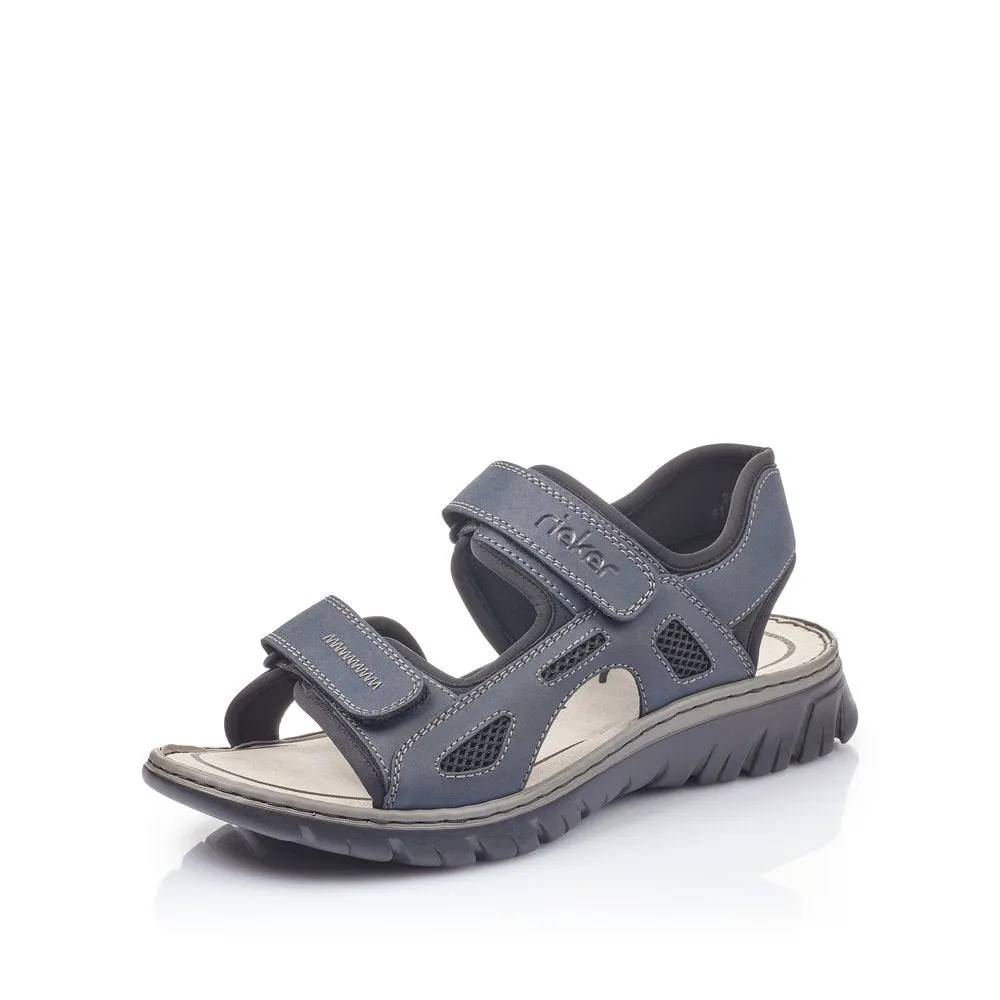 Rieker 26761-14 Men's Active Sandal Navy/Black