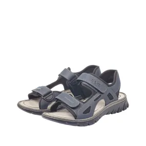 Rieker 26761-14 Men's Active Sandal Navy/Black