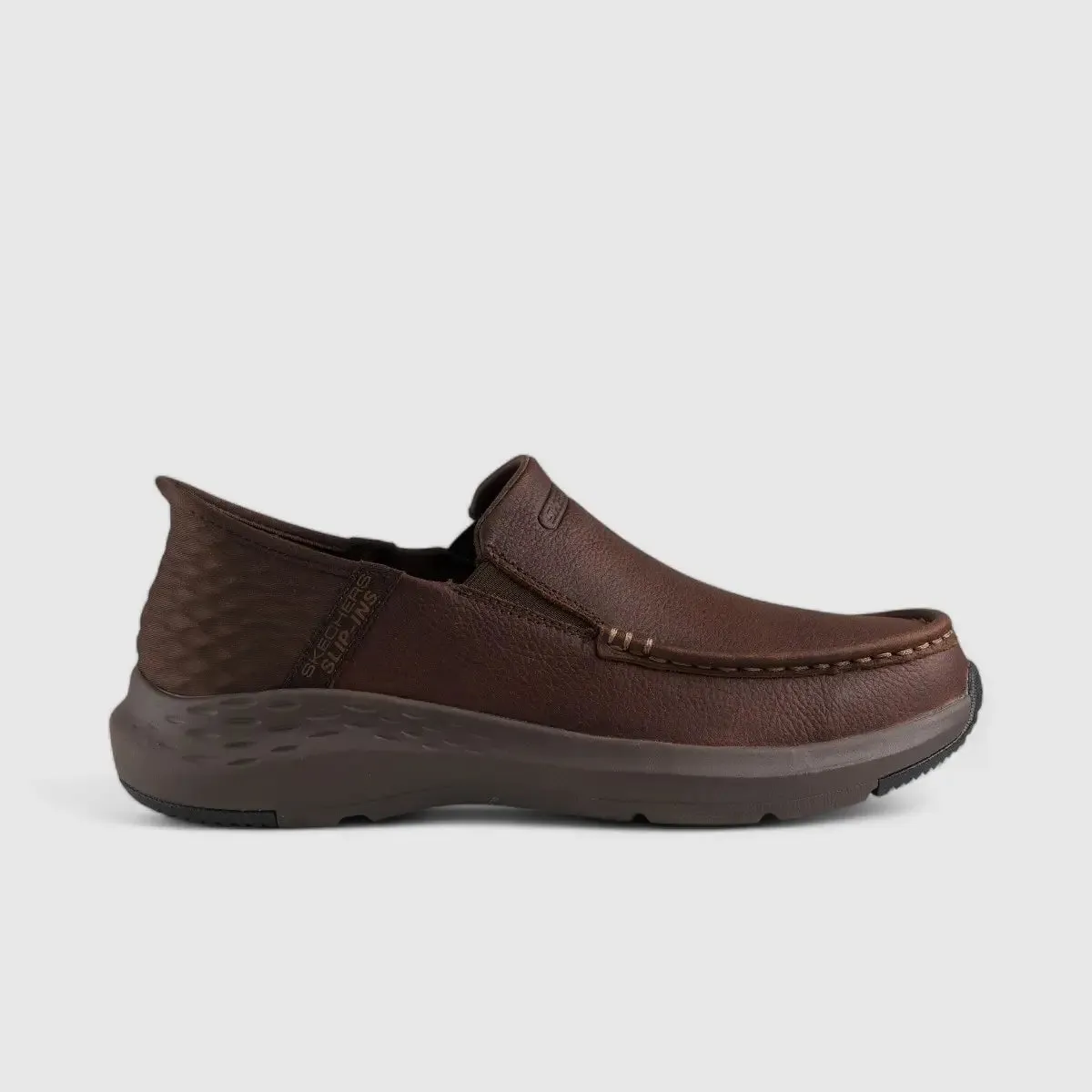 Skechers Comfort Slip Ons Brown 204866