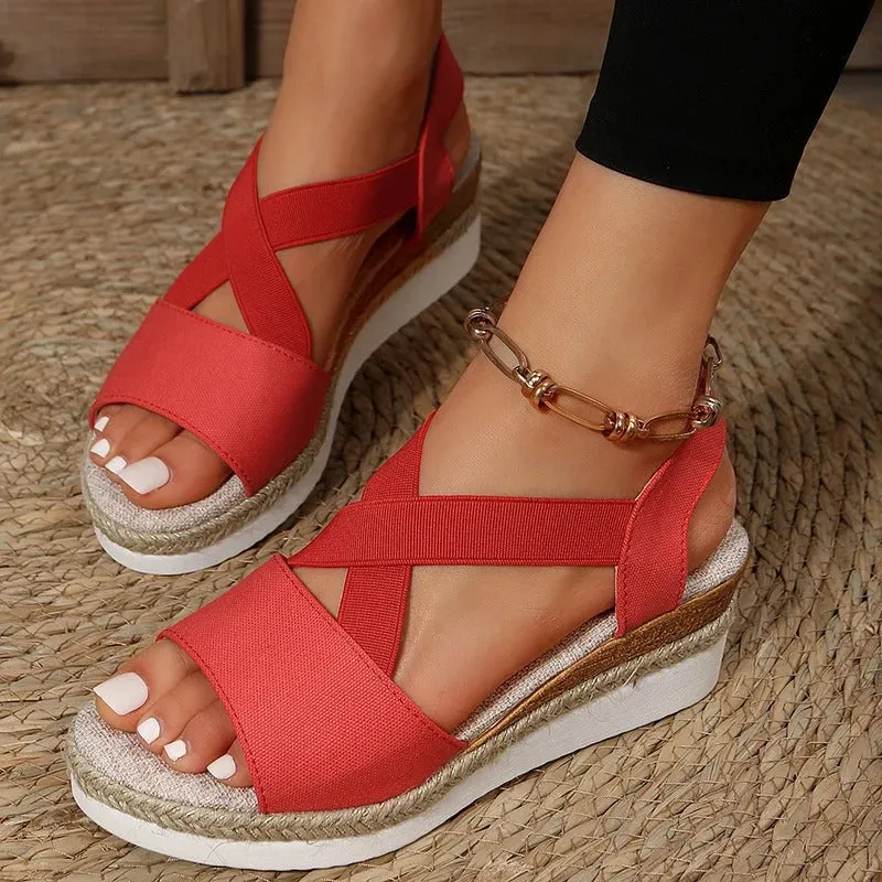 Sofia Wedge Sandals for Women