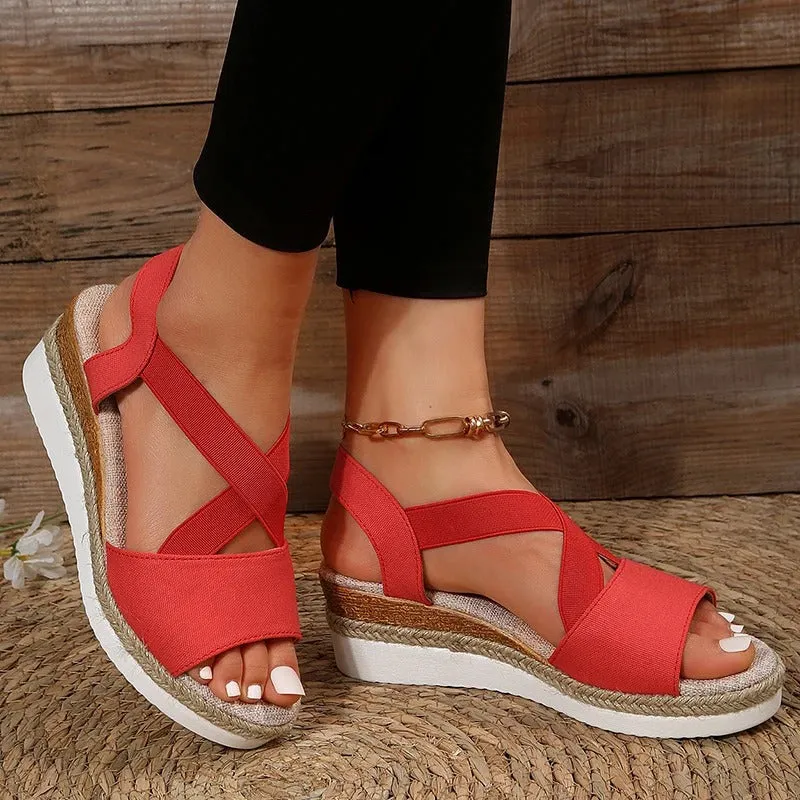 Sofia Wedge Sandals for Women