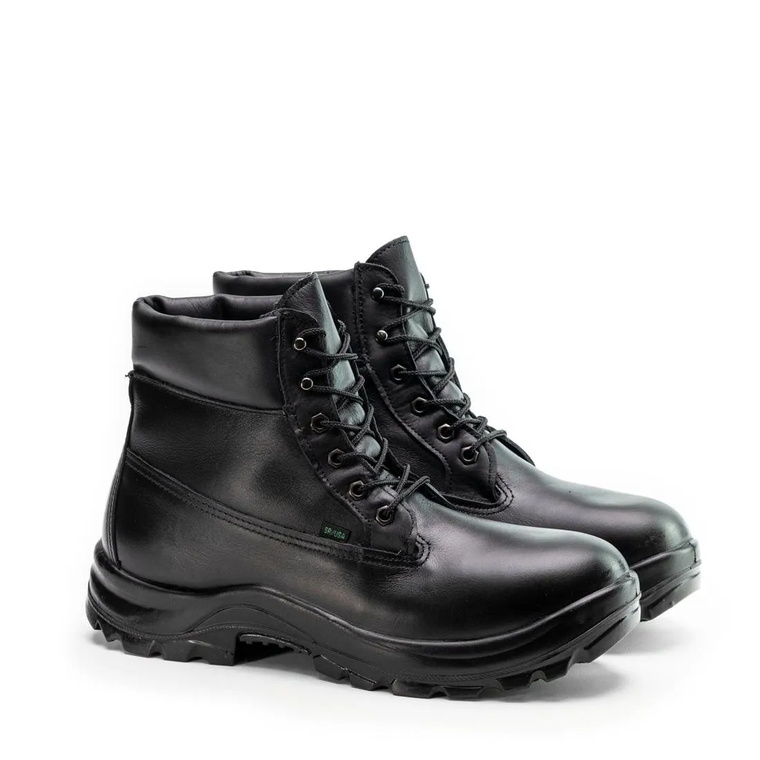 Soft Streets Series Plain Toe Oxford Boot Black
