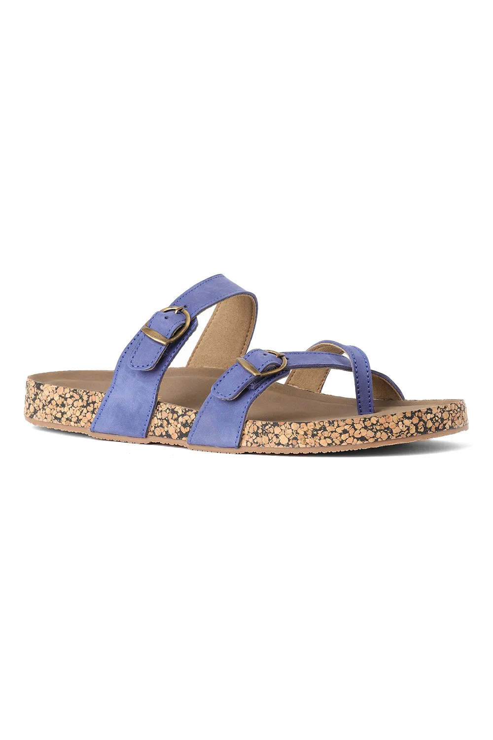 SOLES Strappy Cork Base Flats