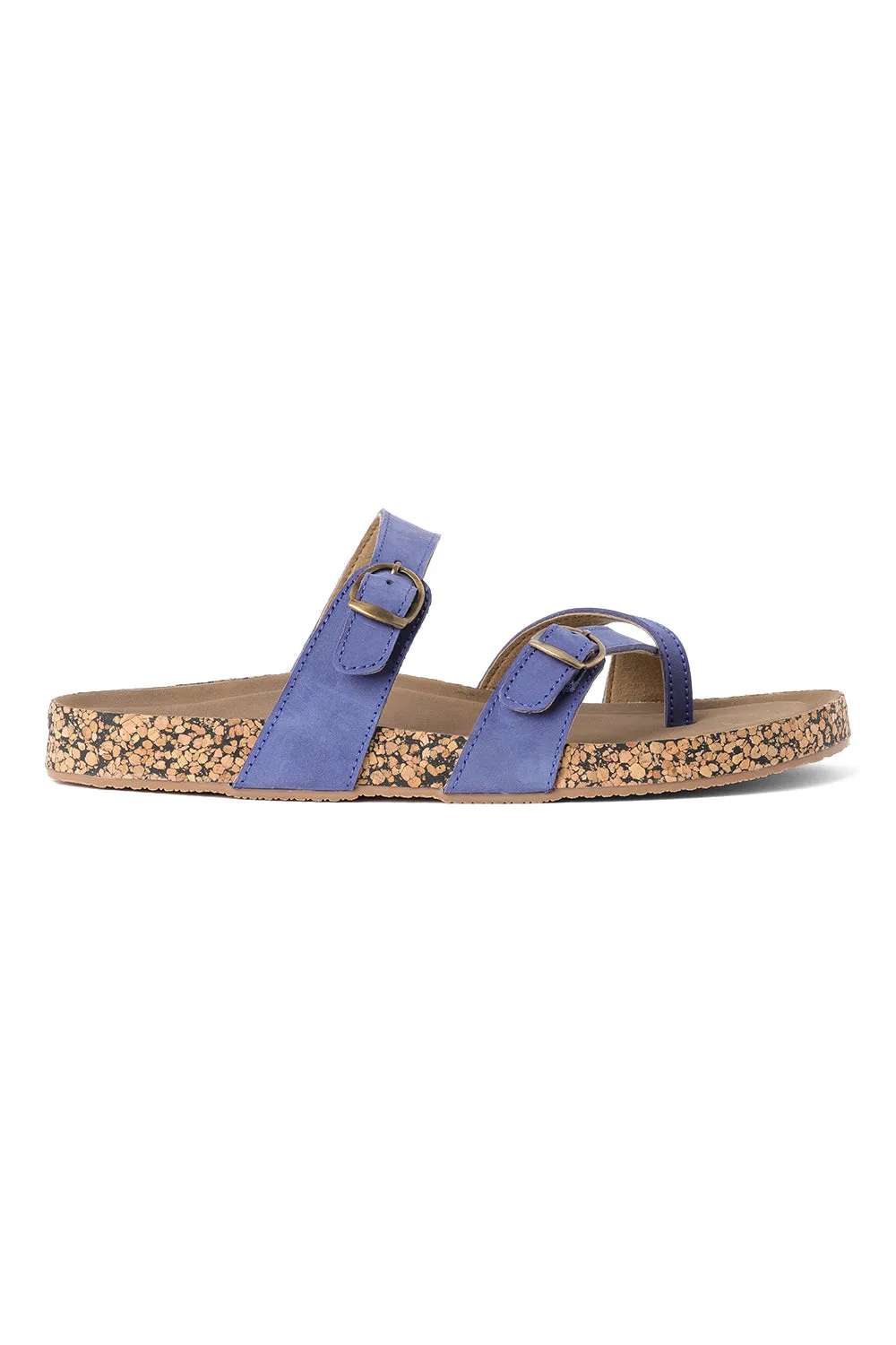 SOLES Strappy Cork Base Flats