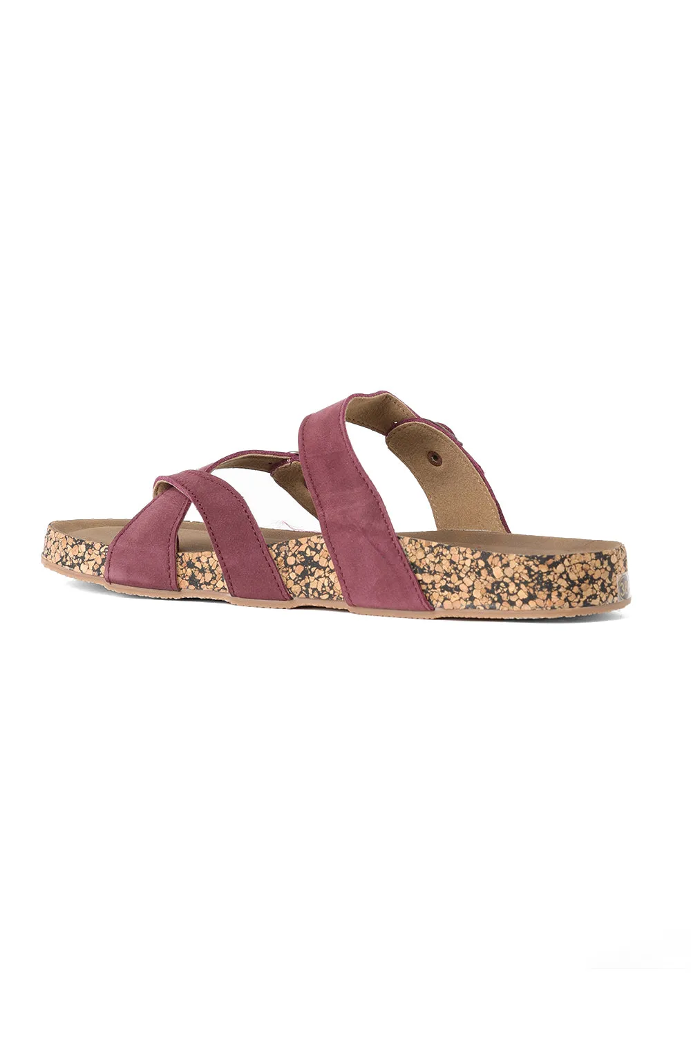 SOLES Strappy Cork Base Flats