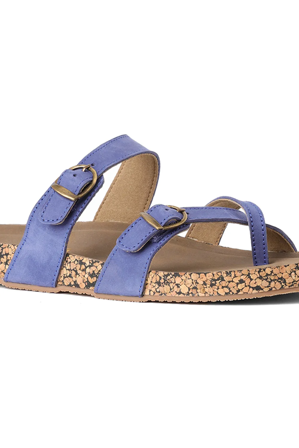SOLES Strappy Cork Base Flats